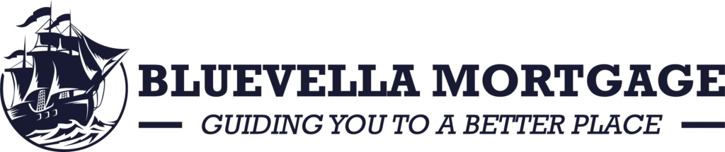 Bluevella Mortgage Horizontal Blue Logo